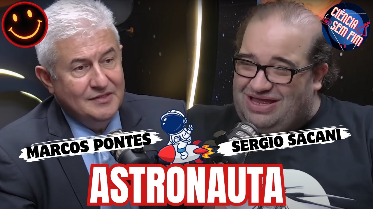 SERGIO SACANI ENTREVISTA MARCOS PONTES - MELHORES PARTES - NOSSO ASTRONAUTA BRASILEIRO