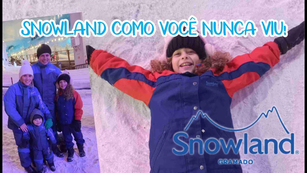 SNOWLAND como você NUNCA VIU! (com dica de roupa para usar lá)