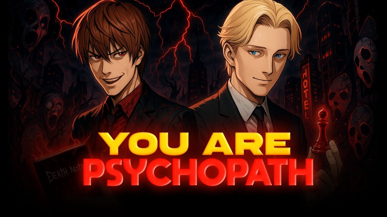 The Dark Psychology of Psychopaths: Light Yagami & Johan Liebert