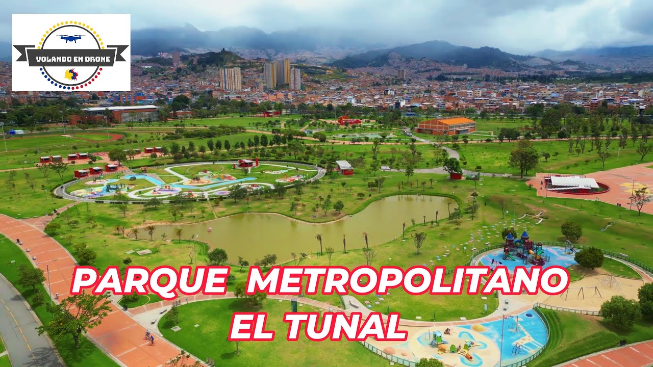 VOLANDO EN DRONE 4K - PARQUE METROPOLITANO EL TUNAL