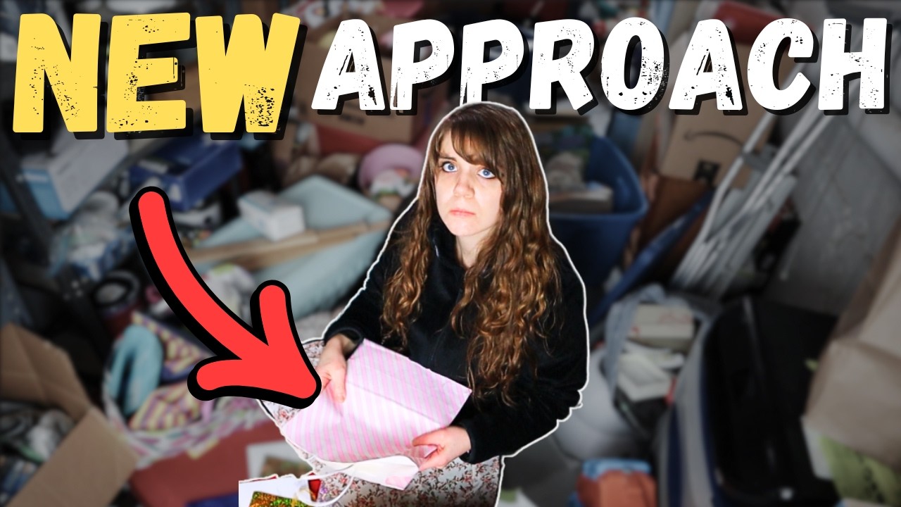 Finally letting go of years of junk (the only method that didn't overwhelm me)