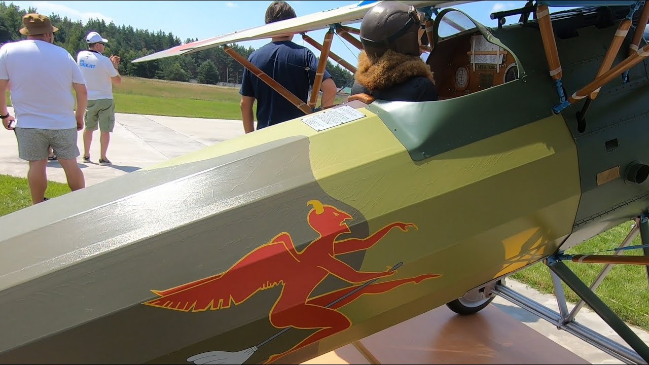 Радиоуправляемая копия французского истребителя Morane-Saulnier AI с.Козинцы