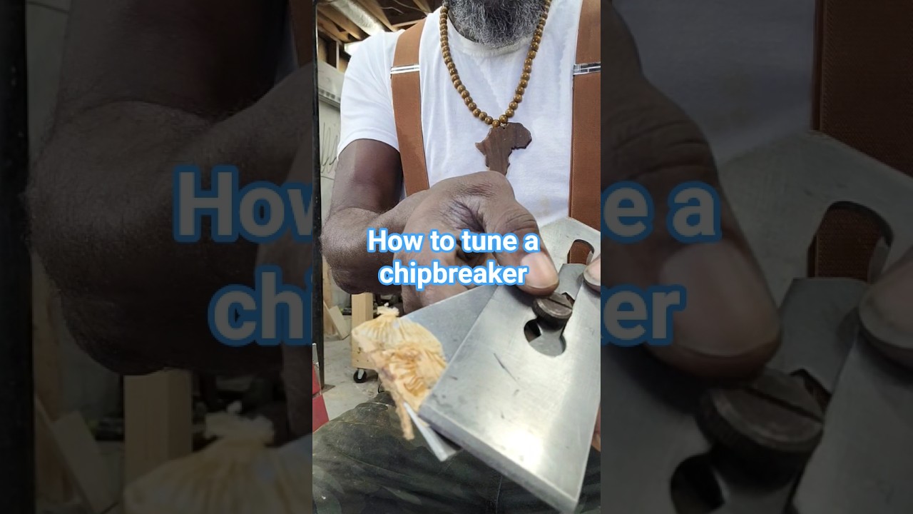 How to fix your chipbreaker and blade on vintage Stanely no4 handyman hand plane #wesdoesit #diy