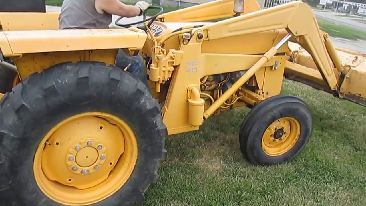 BIG IRON ONLINE AUCTION 7-25-2018: Massey Ferguson 40 2WD Tractor ID#EK9076
