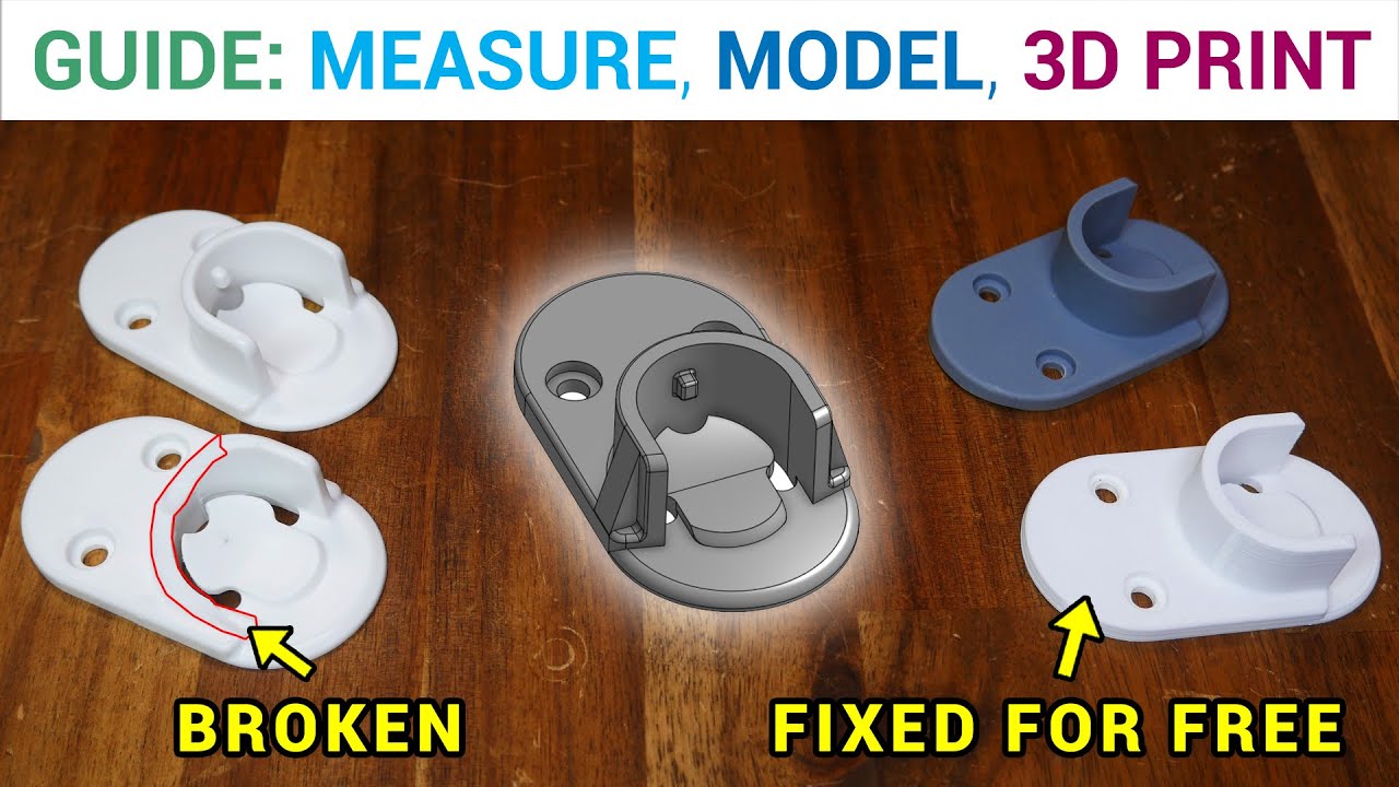 Replace broken items around the house with 3D printing