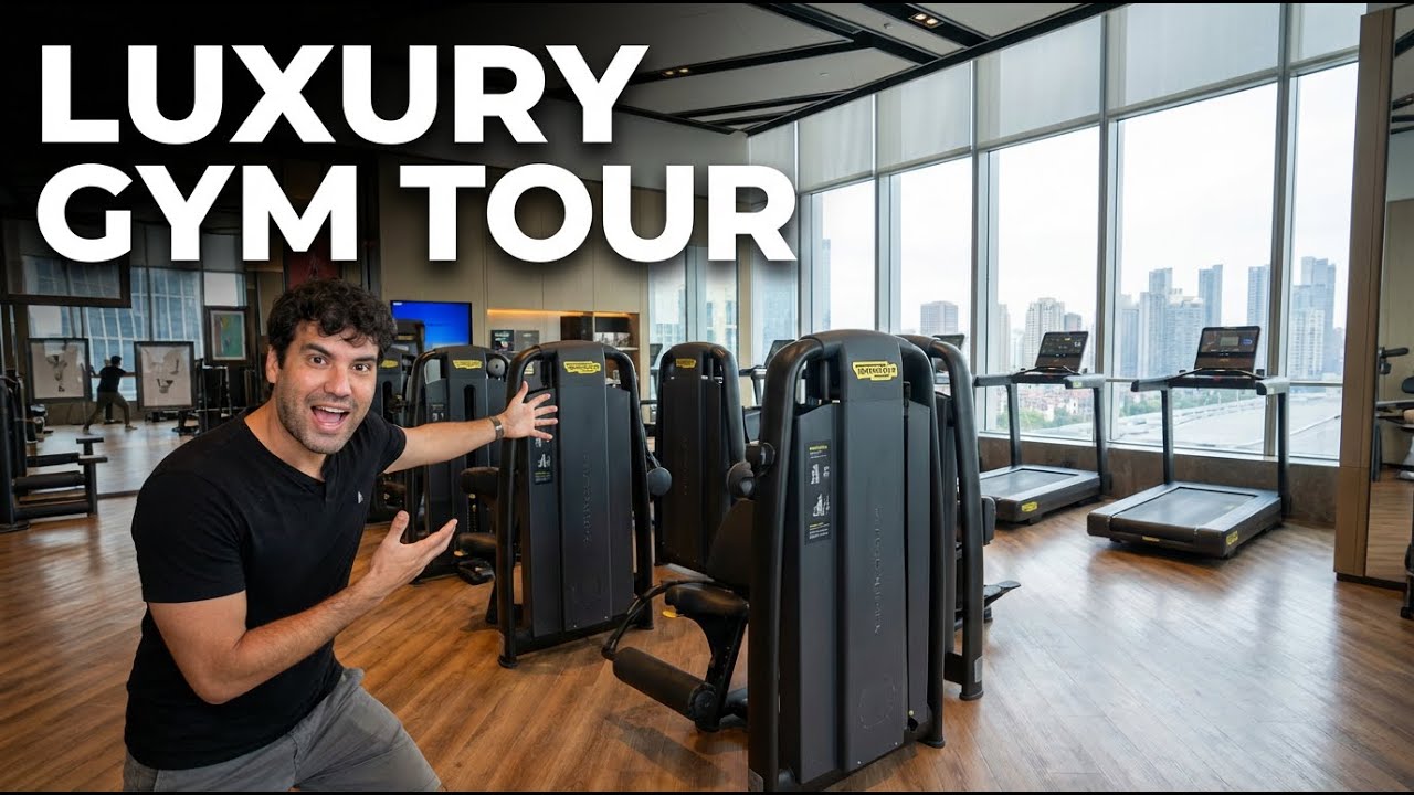 Andaz Nanjing Hexi Gym Tour - Strength & Cardio Sections