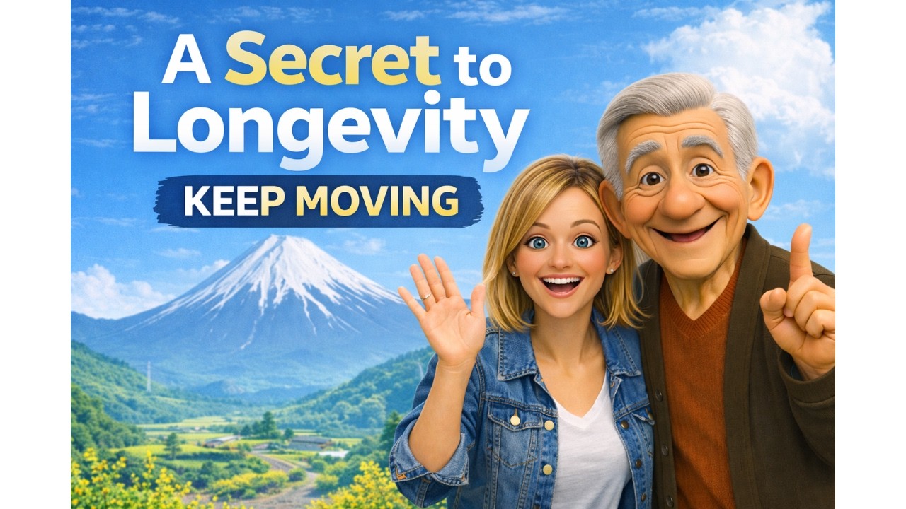 The First Secret of Pinpin Korori: Keep Moving | Japanese Longevity Wisdom