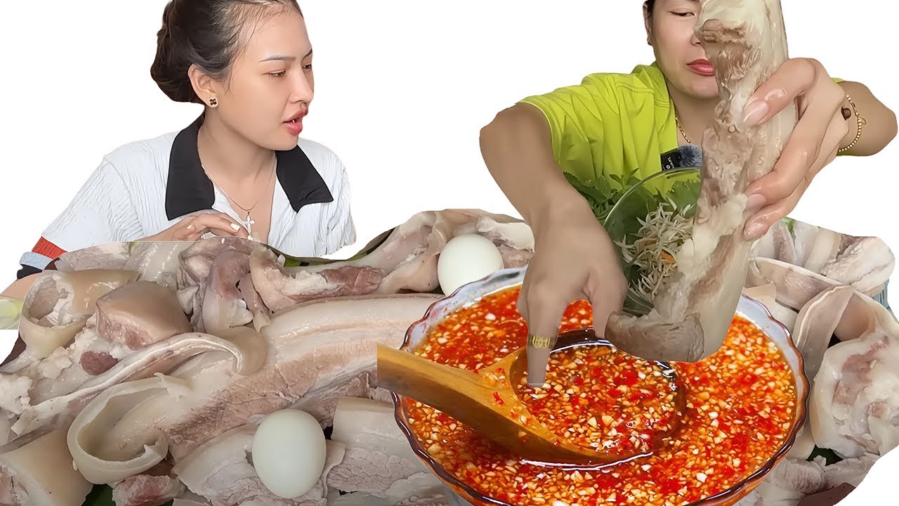 CHẤN ĐỘNG VỚI CUỘC THỬ THÁCH THƯỞNG 20 TRIỆU NẾU TRONG 1 TIẾNG CÔ GÁI ĂN HẾT 1 CON HEO QUAY KHỔNG LỒ