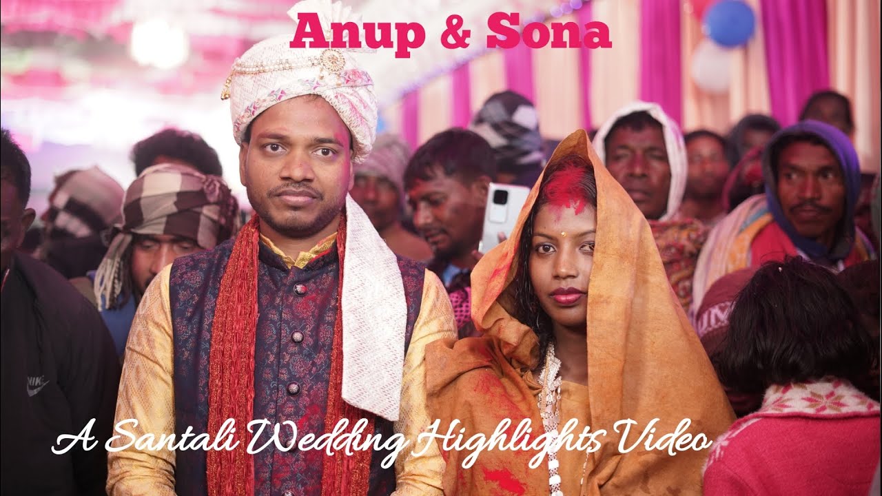 New Santali Wedding Video 2025 // Sona Anup Wedding Video // Santali Video // Sahebganj Pakur