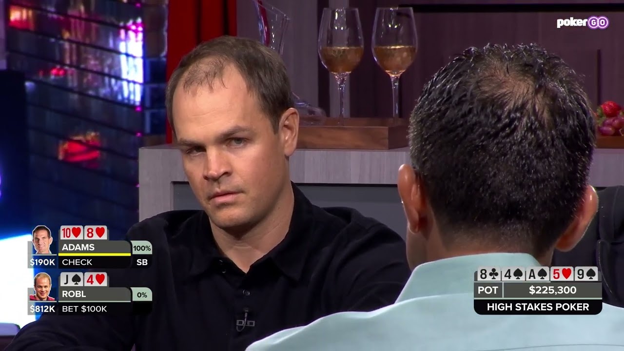 Andrew Robl Runs Epic Bluff vs Brandon Adams on High Stakes Poker!