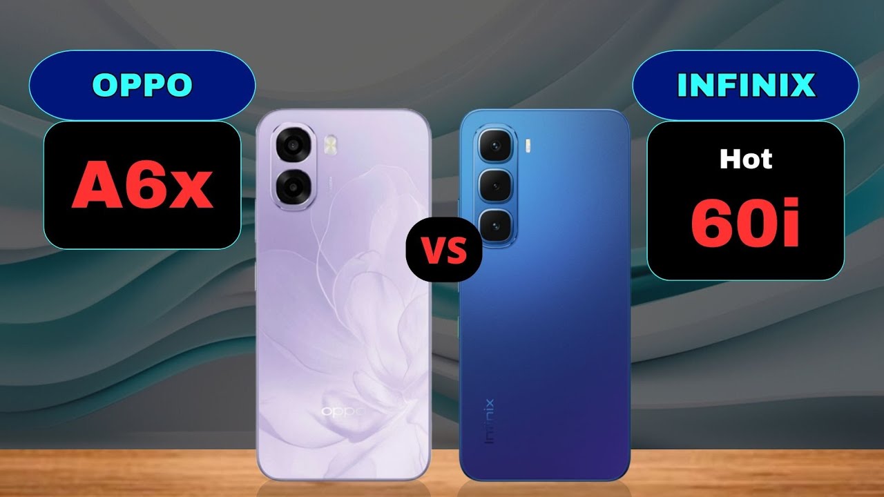 Oppo A6x vs Infinix Hot 60i Comparison