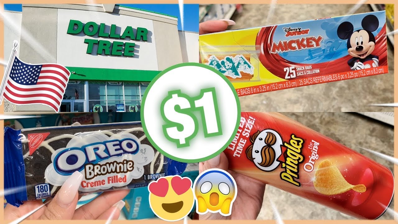 DOLLAR TREE LOTADA DE COISAS! 😱😍 FAZENDO COMPRAS NA LOJA DE UM DÓLAR - DOLLAR TREE