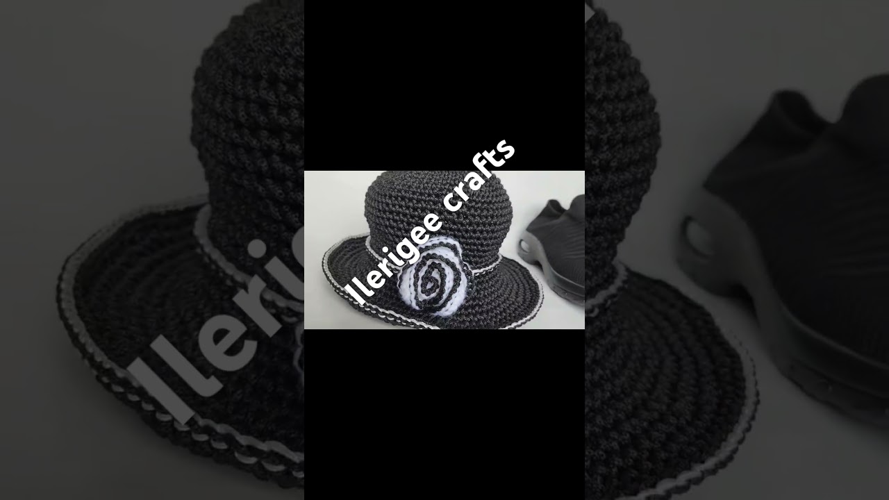 Crochet church hat 