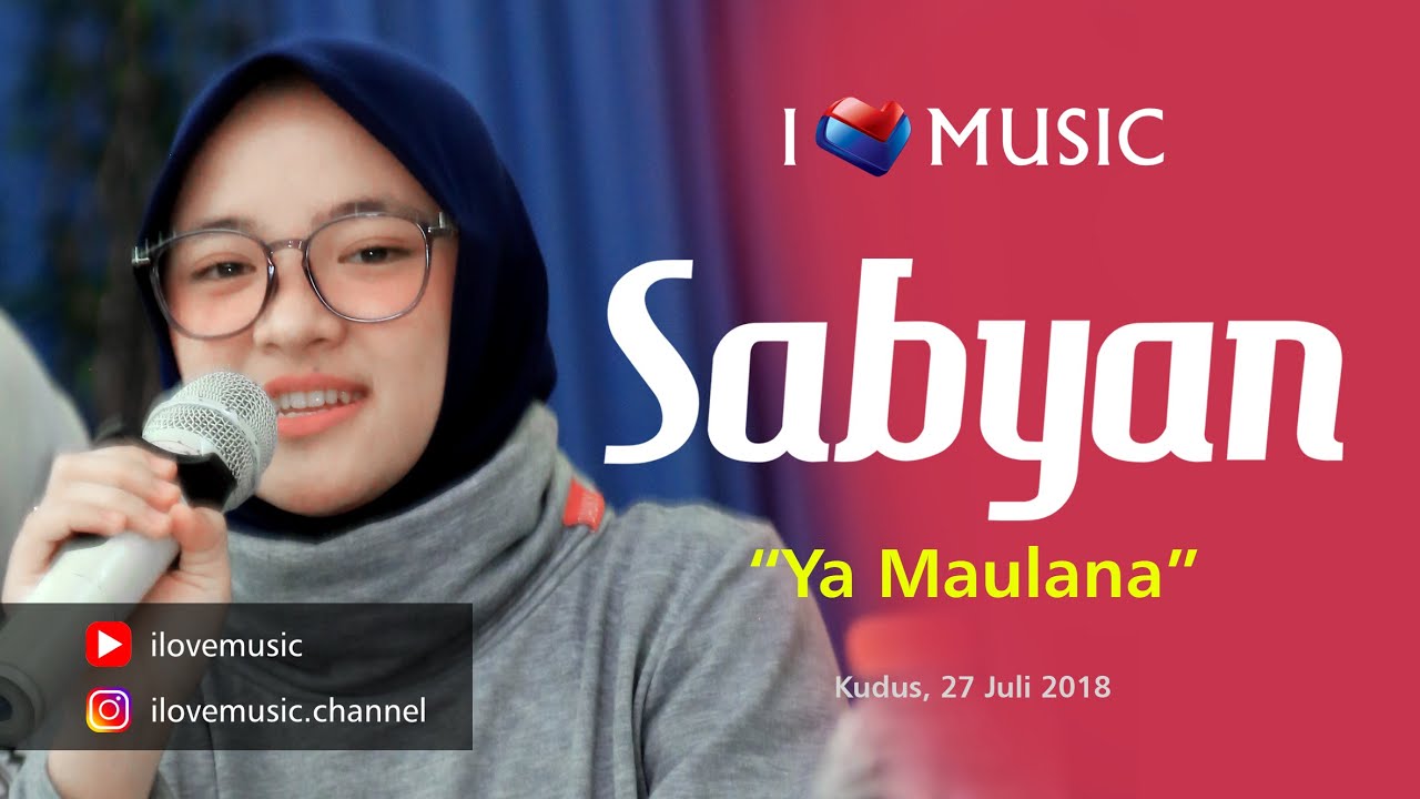 Sabyan - Ya Maulana - Konser Kudus (Official ILoveMusic) Full HD
