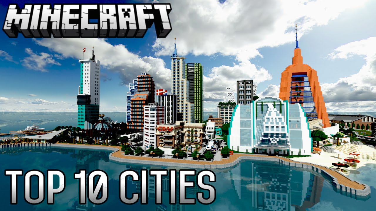 Top 10 INSANE Minecraft Cities of ALL-TIME (1.8.8)