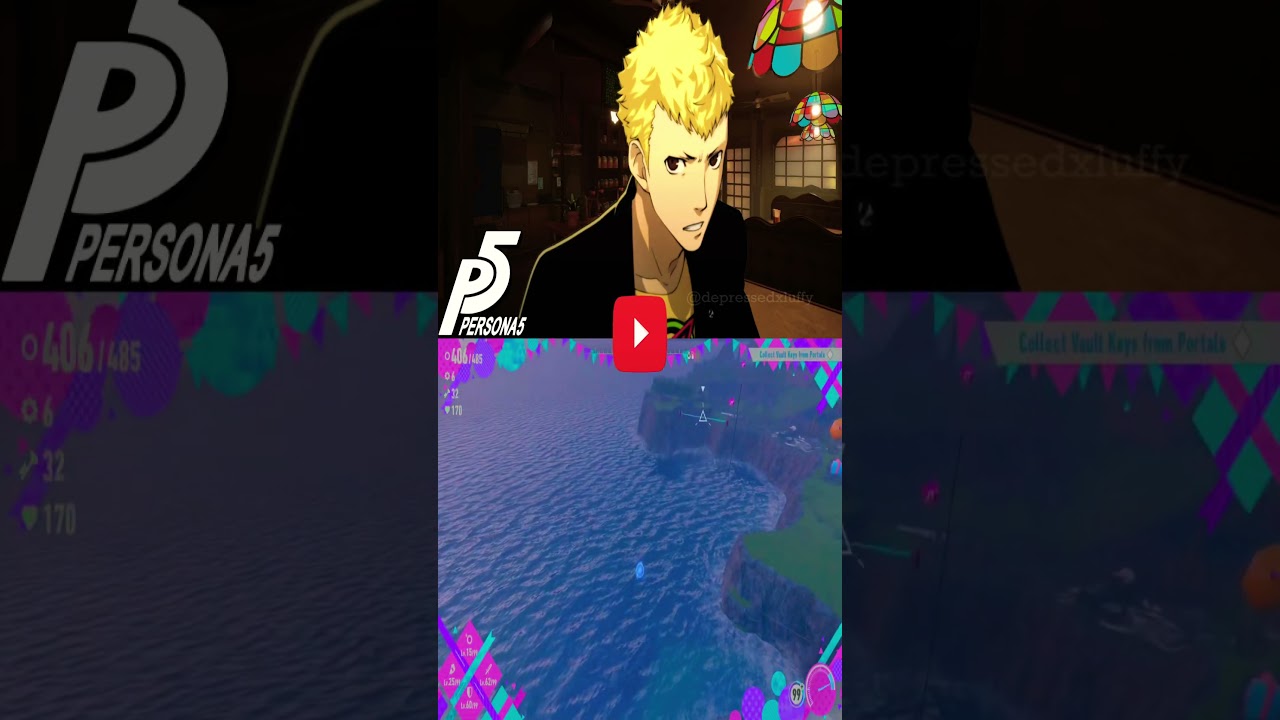 Normal Conversations in P5 Royal Pt.5!! 🤣😭 #persona #persona5 #p5r #persona5royal #gamingshorts