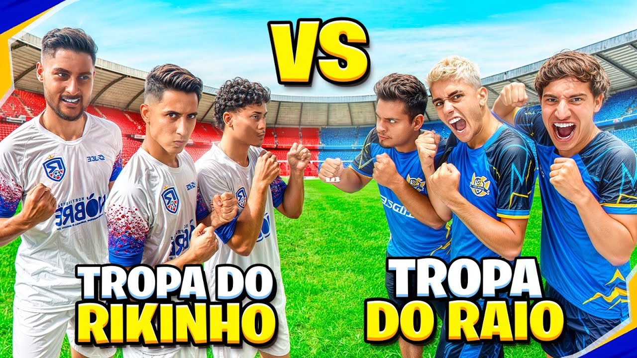 TROPA DO RAIO VS TROPA DO RIKINHO!
