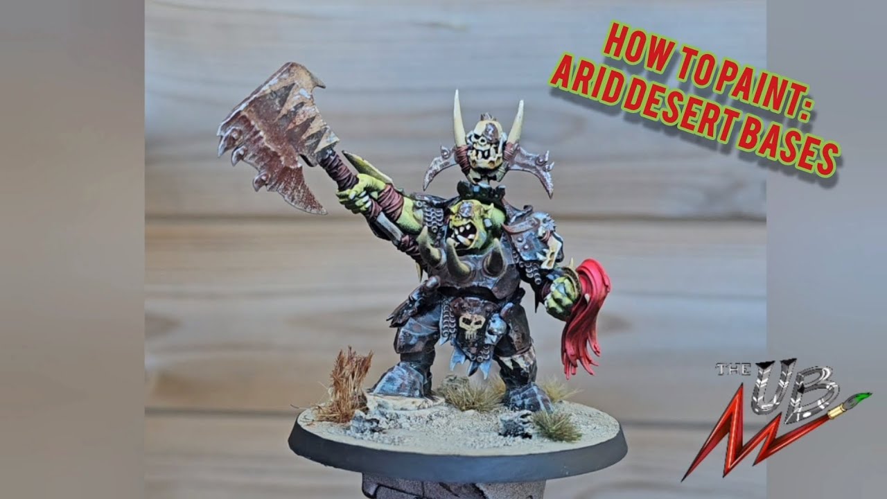 HOW TO PAINT: ARID DESERT BASES