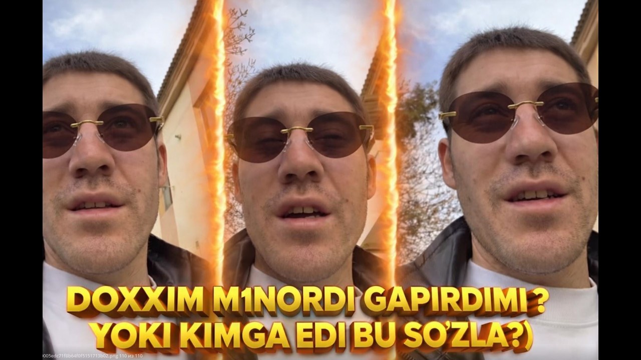 DOXXIM M1NORDI GAPIRDIMI ? YOKI EDI BU SO'ZLA DOXXIM AYTIB BERDI MUXLISLAR UCHUN