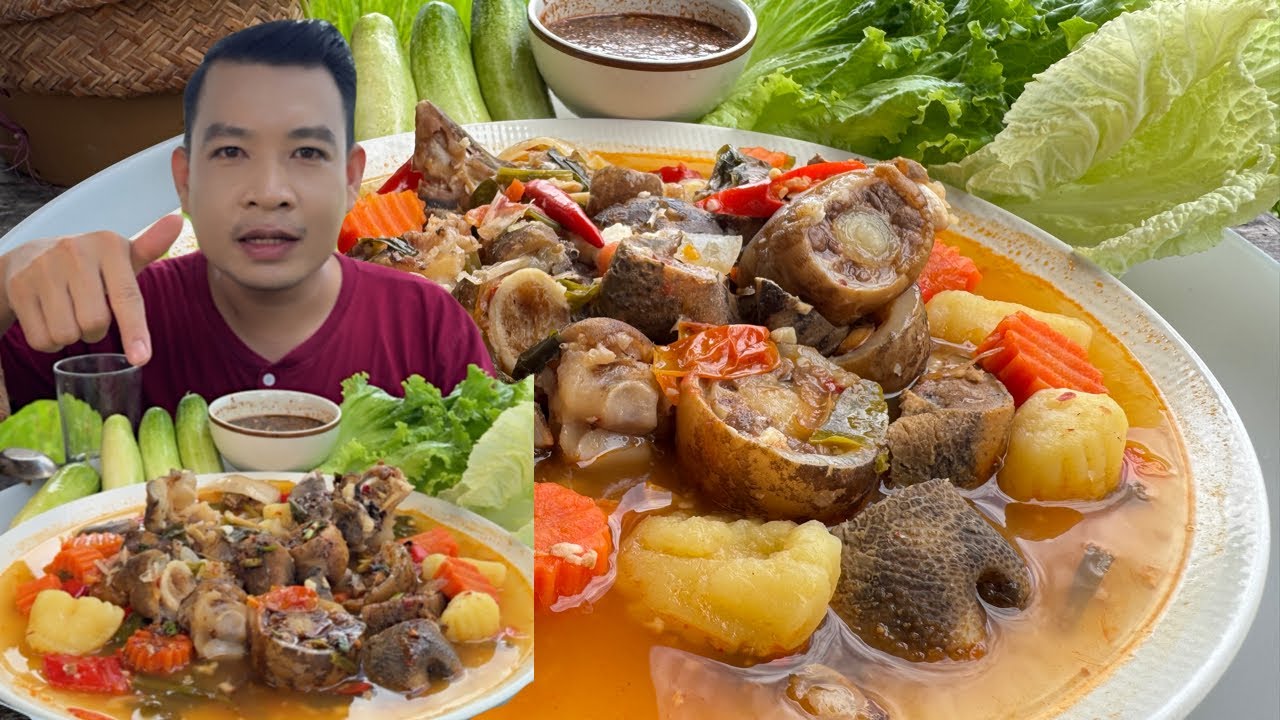 ต้มซุปหางวัว สไตล์บ่าวเชน ซดฮ้อนๆแซ่บหลาย