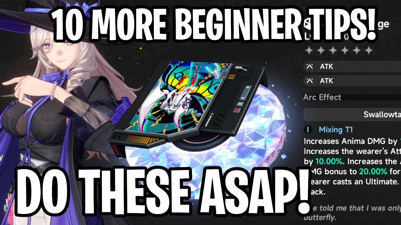 Ten More NTE Beginner Tips! Don't Miss Out! [Neverness To Everness]