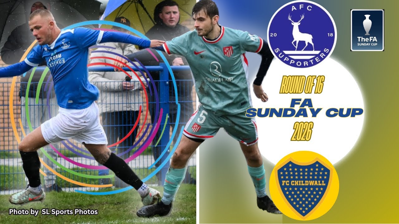 FA Sunday Cup - AFC Supporters (Hartlepool) Vs FC Childwell (Liverpool) - Round of 16