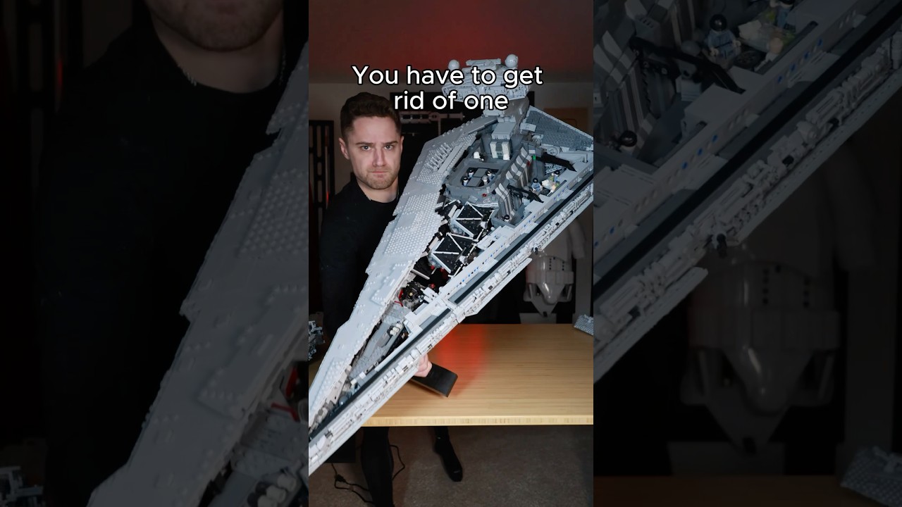 LEGO Star Destroyers and Death Star