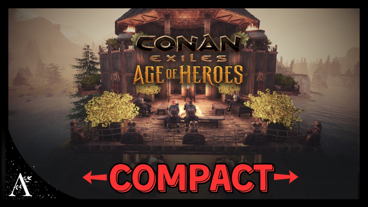 The ULTIMATE Living Settlement? | Age of Heroes - Conan Exiles