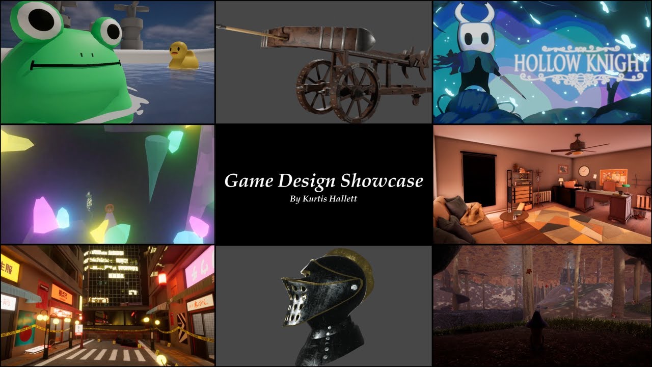 Game Design Showcase  - Kurtis Hallett