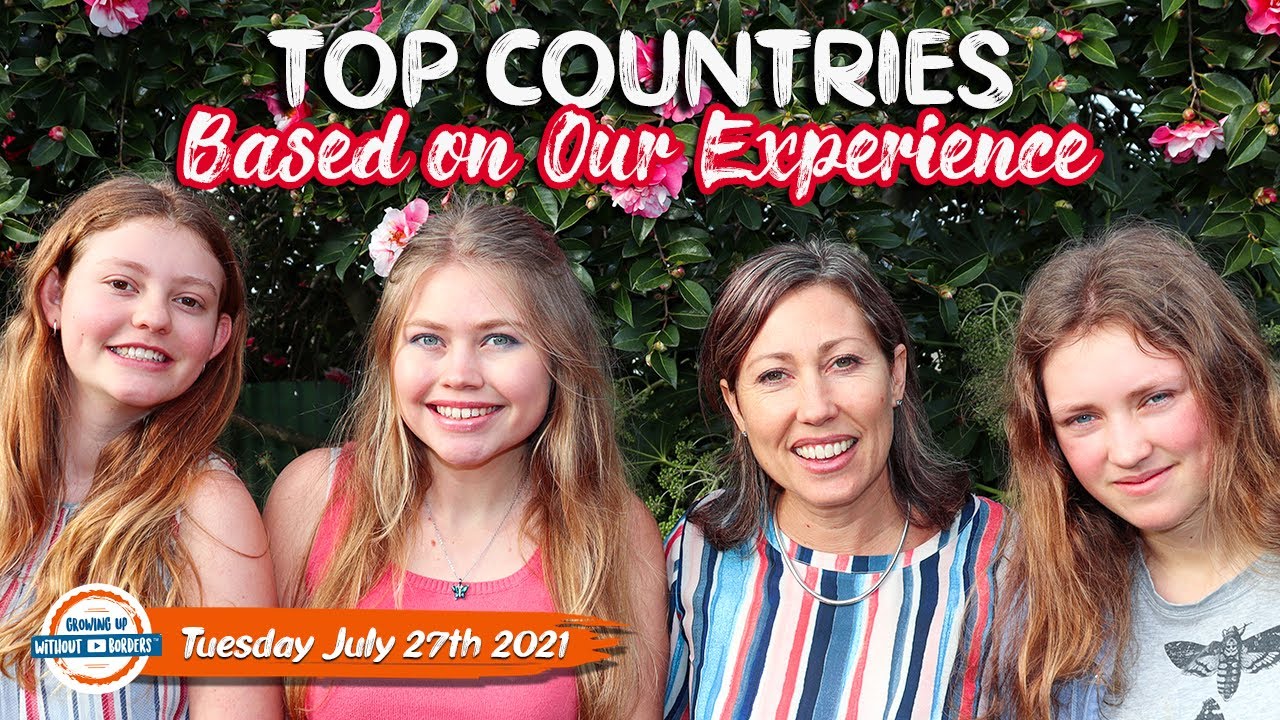 Top Countries Based on Our Experience | 197 Countries with 3 Kids