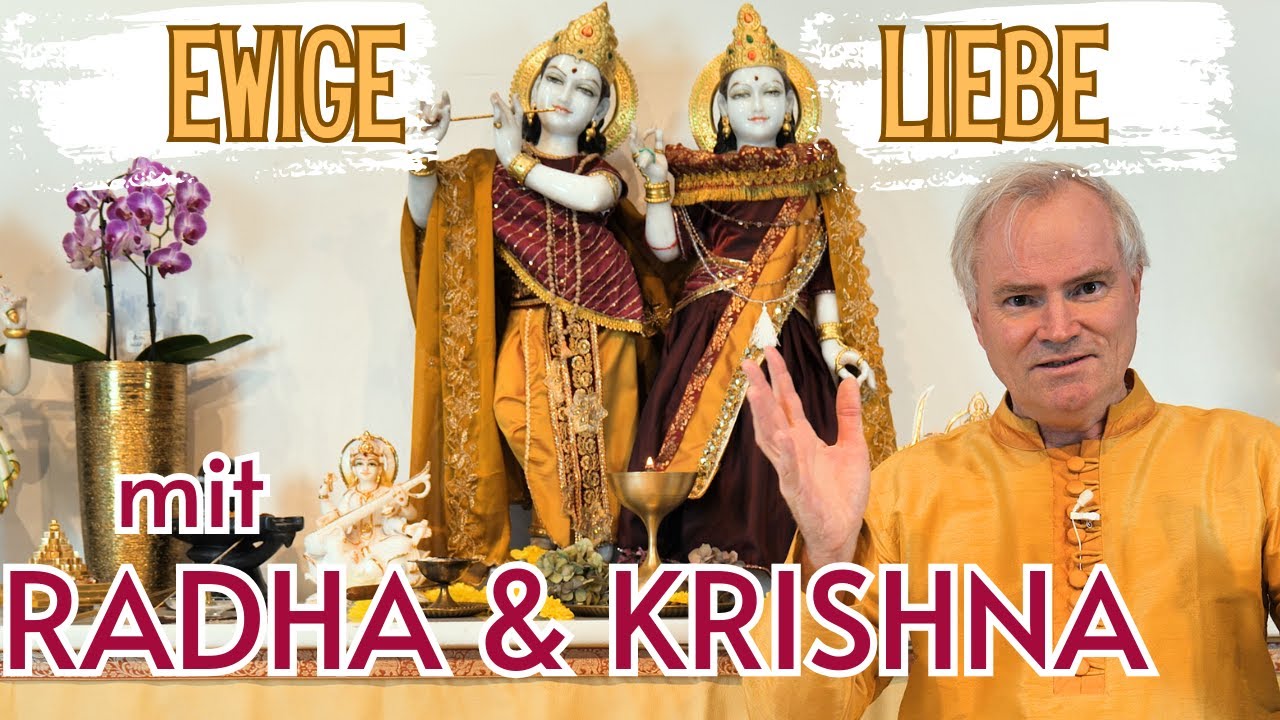 Ewige Liebe mit Radha und Krishna