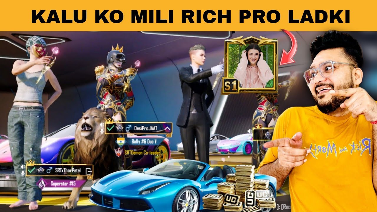 RANDOM RICH & PRO INDIAN GIRL🥰 CHALLENGE ME FOR 25 KILLS WITH CHICKEN 👶🏻 | #thorgaming 😂