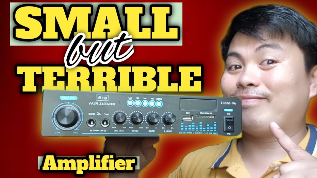 AV-568BT MINI AMPLIFIER: ASTIG BA SA KARAOKE?
