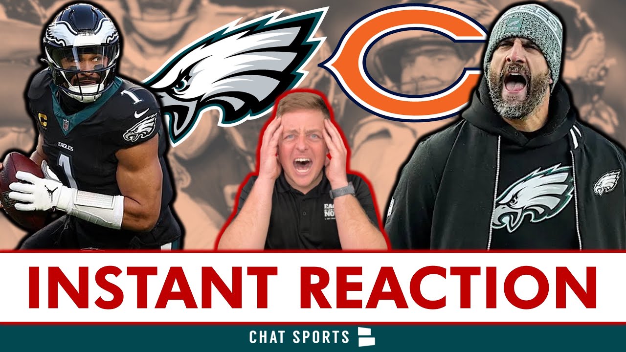 🚨NICK SIRIANNI NEEDS TO FIRE KEVIN PATULLO TONIGHT🚨 Eagles vs. Bears Instant Reaction | Ugly Loss
