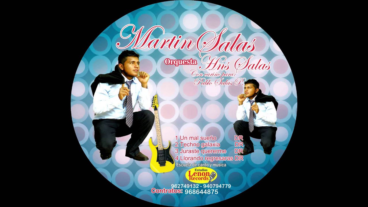 MART&Iacute;N SALAS   LLORANDO REGRESARAS  (cover DR)