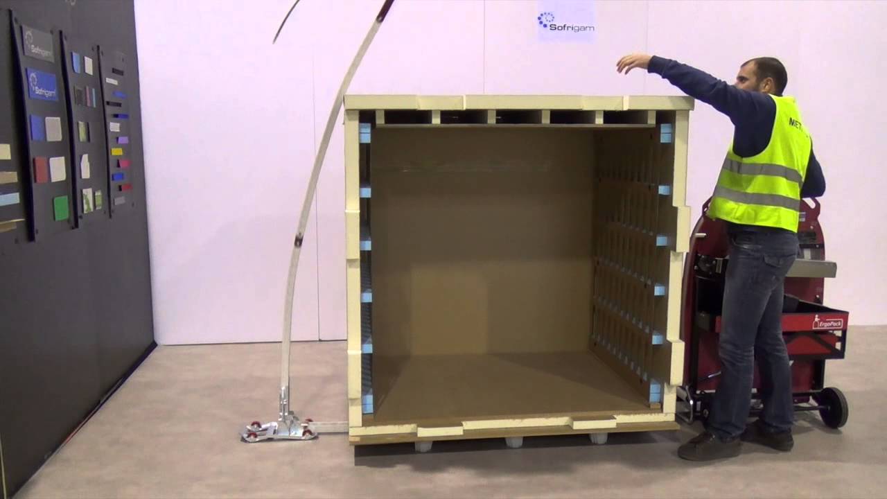Caisse palette livrée à plat : la solution isotherme pour réduire les coûts logistiques
