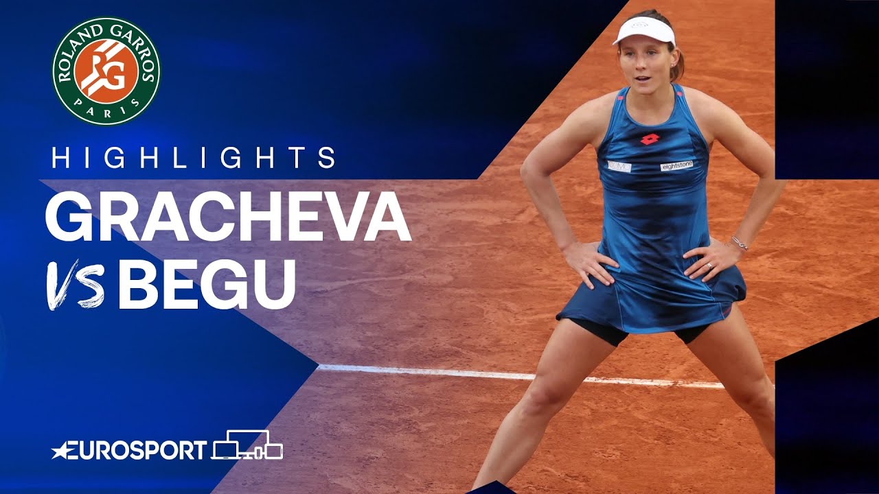 Varvara Gracheva vs Irina-Camelia Begu | Round 3 | French Open 2024 Highlights 🇫🇷