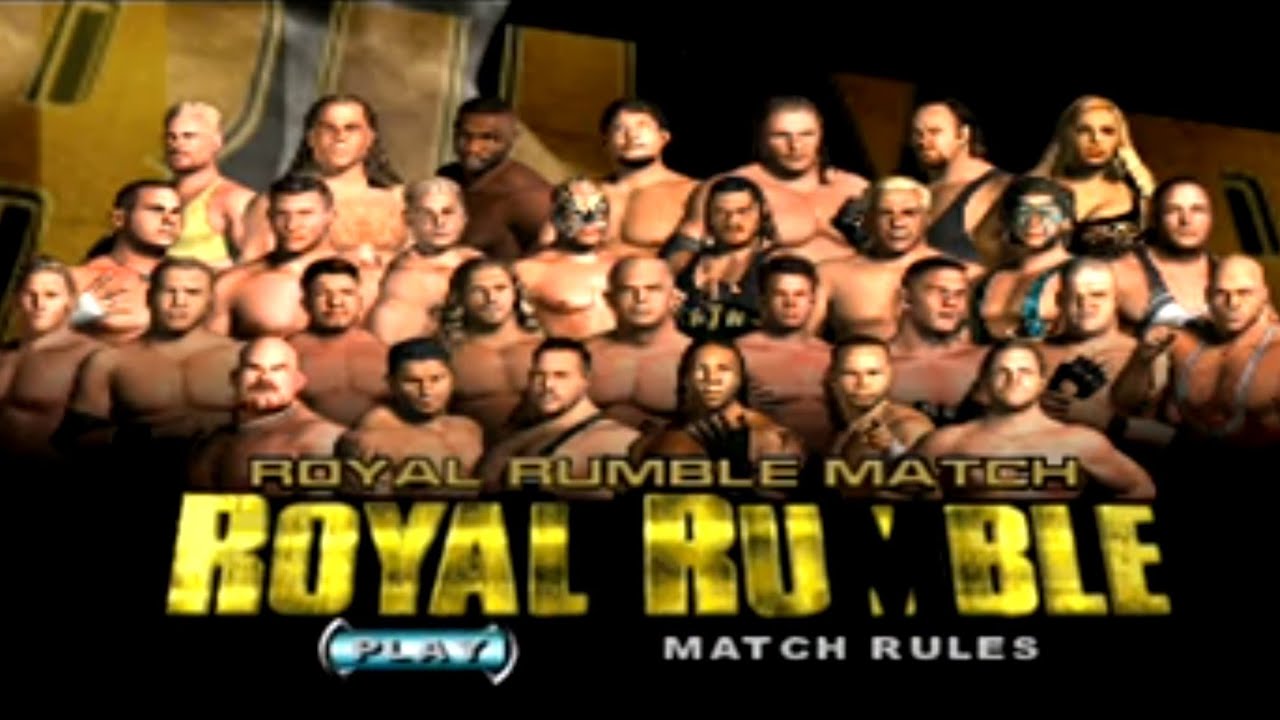 WWE SmackDown vs. Raw (PS2) Royal Rumble