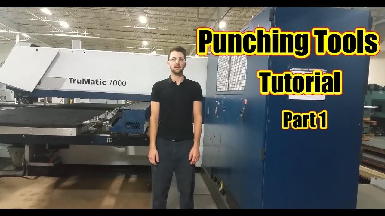 Punching tools setup for Trumpf Trumatic punch press machines