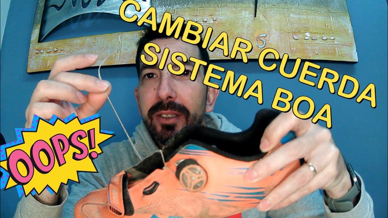 Como reparar cuerda sistema BOA