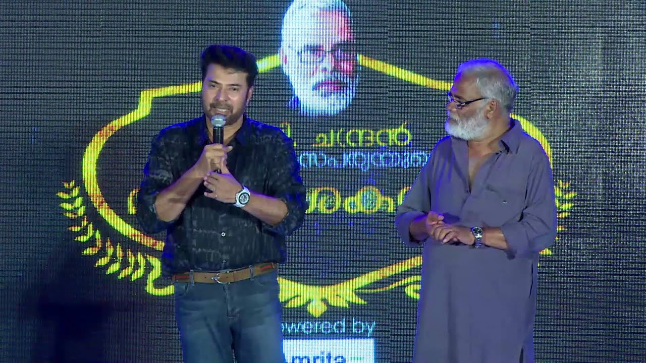 Mammootty speaks about TV Chandran.