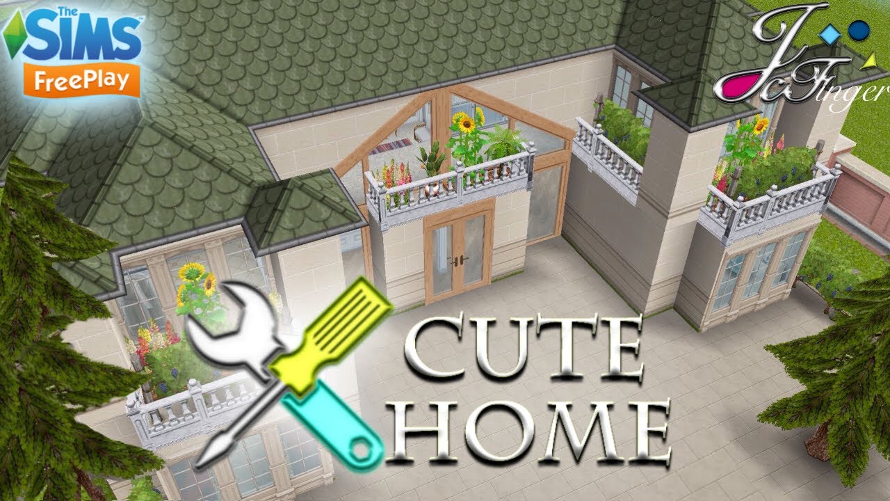 The Sims FreePlay 🛠| LIVE BUILD ⚠️😻| CUTE HOME |😻 By Joy.