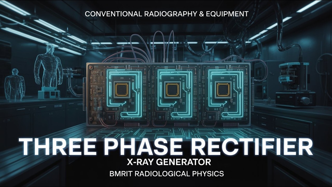 Three Phase Rectifier | X-Ray Generator | Conventional Radiography & Equipment | BMRIT 2nd Semester