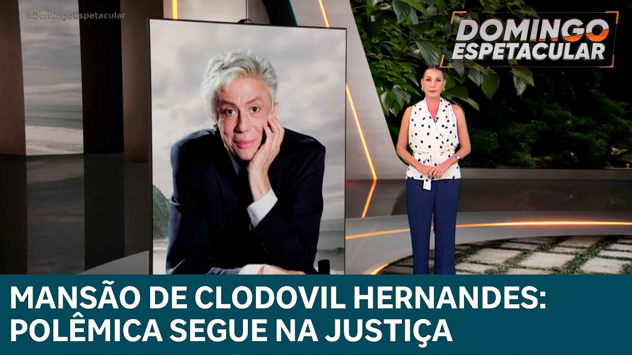 Futuro de mansão de Clodovil Hernandes em Ubatuba segue incerto | DOMINGO ESPETACULAR
