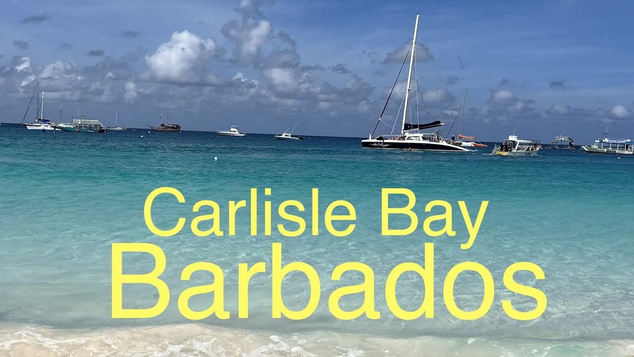 Most beautiful beach in Barbados? - Carlisle Bay, Bridgetown