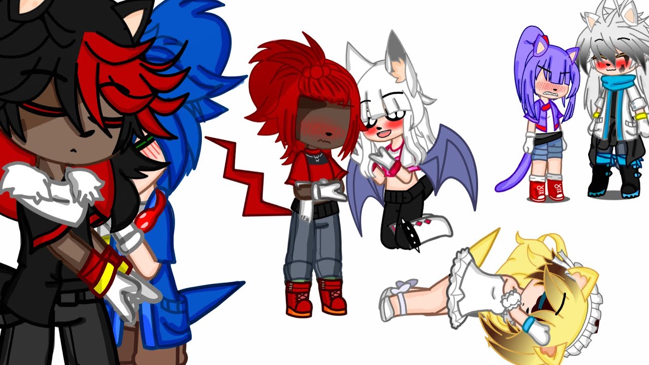 Sonic characters react to their ships//MY AU//gun shot sound warning ⚠️