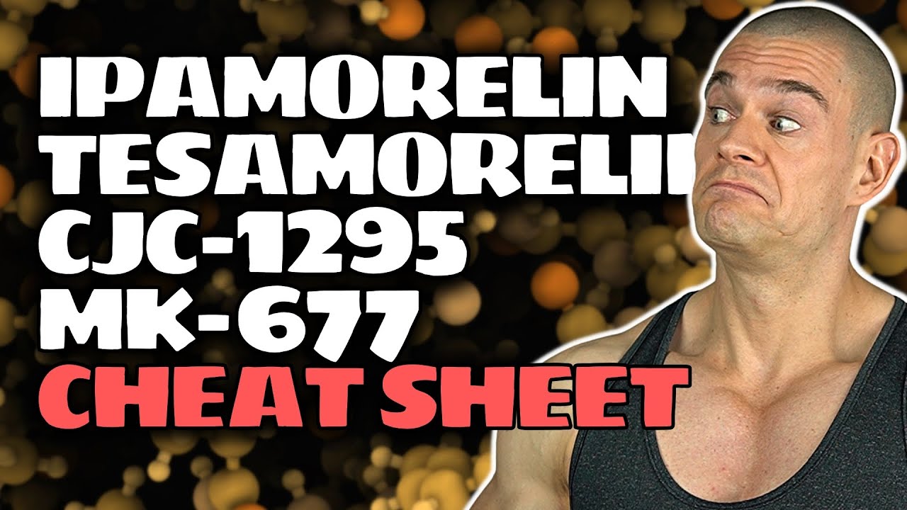 MAKSYMALIZUJ hormon wzrostu z Ipamorelinem i Tesamorelinem (ściągawka) MK-677, GHRP-6, CJC-1295 i...