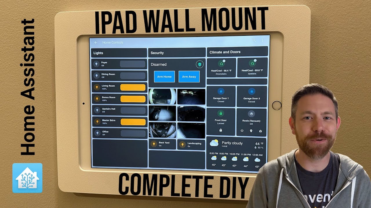 iPad Wall Mount: DIY project for controlling my smart home (and replacing my Ring keypad)