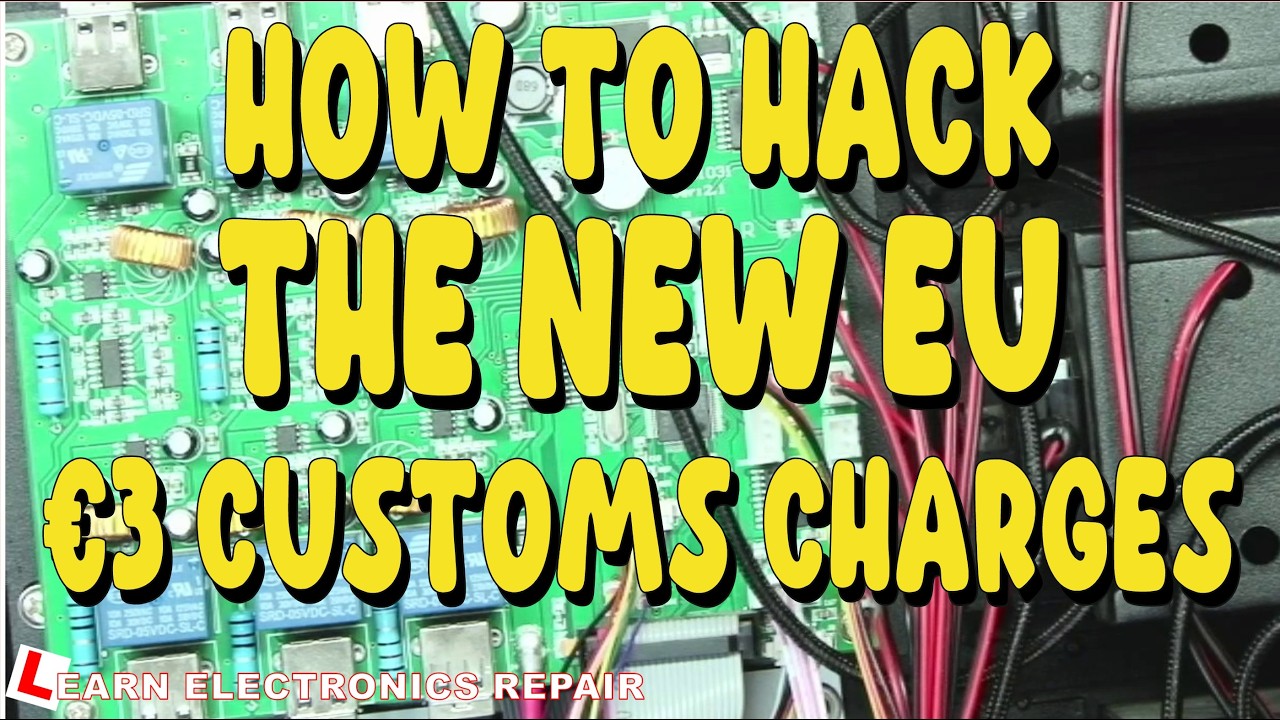 How To LEGALLY Hack The New EU &euro;3 Stacking de minimis Customs Charges : Four Methods