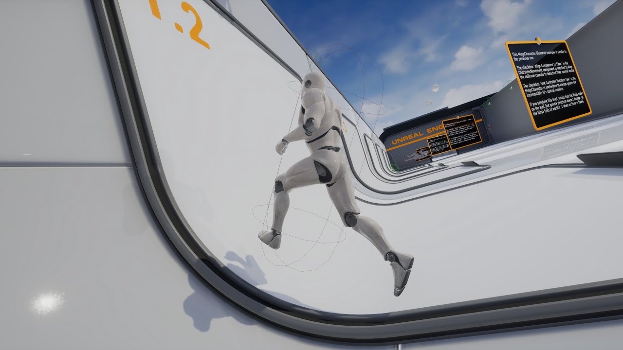 UE4 Ninja Character Plugin Trailer
